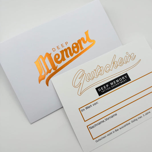 Gutschein Deep Memory