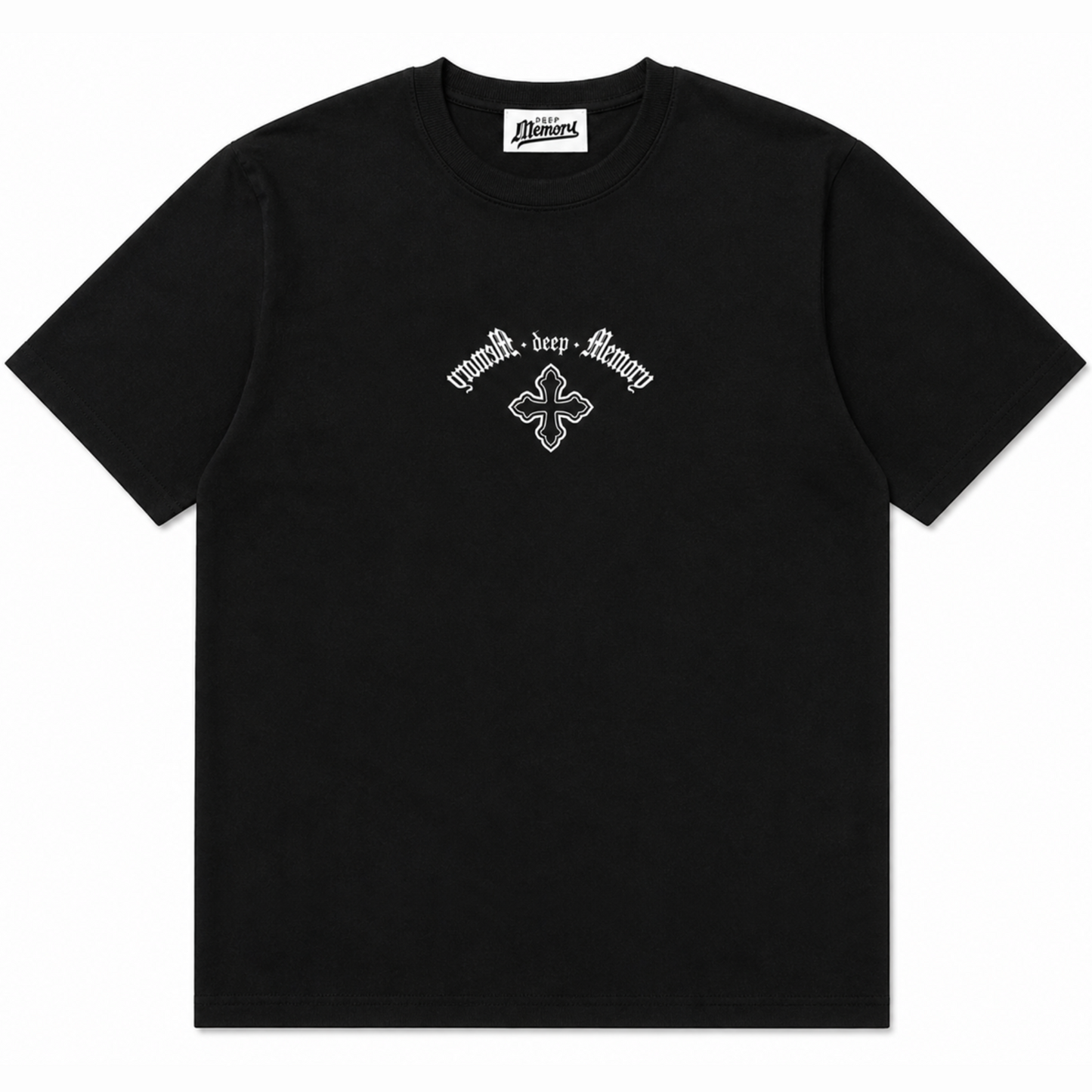 Shirt Deep Cross Black