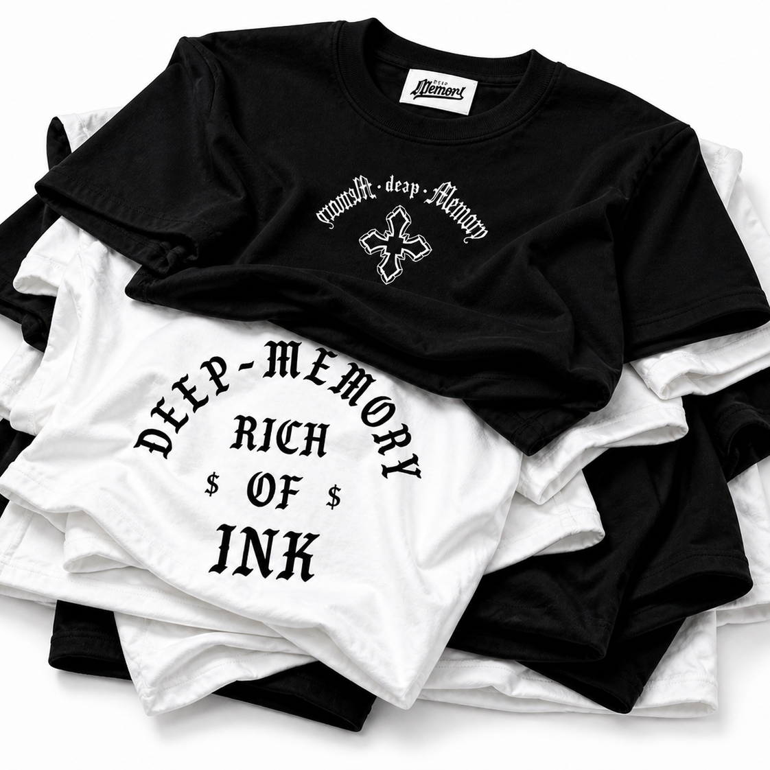 Shirt Deep Cross White